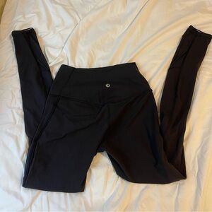 lululemon athletica mesh Black Leggings